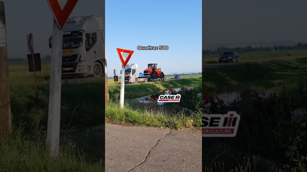 Asa arata 500 de cai pur sange americani. Quadtrac 500 #caseih #Quadtrac500