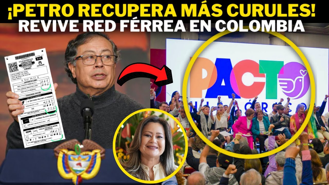 ¡Petro SORPRENDIÓ! El Pacto RECUPERA más curules y regresa el tren a Colombia