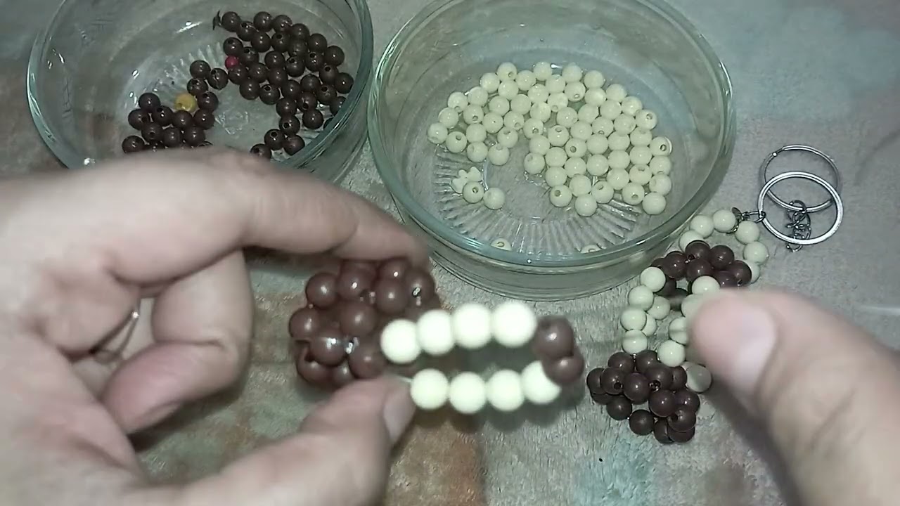 اسهل فانوس خرز ميداليه بأقل الخامات ❤