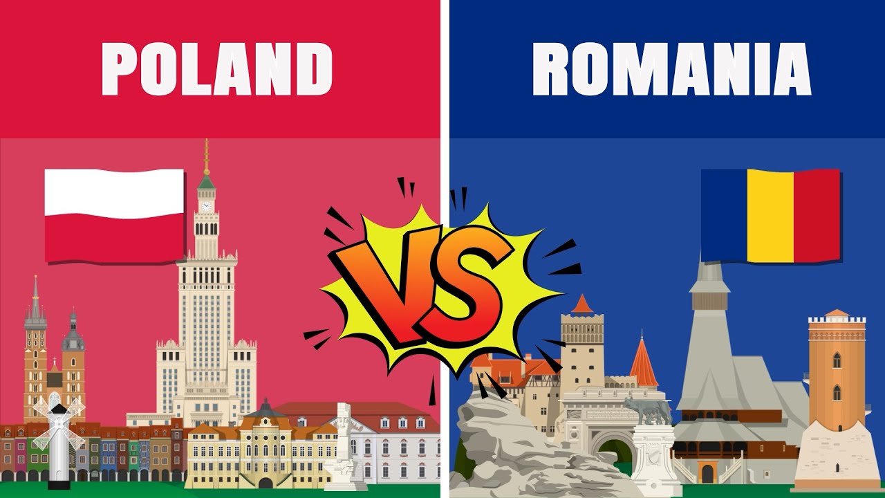 Poland vs Romania | Country Comparison | Data Around The World