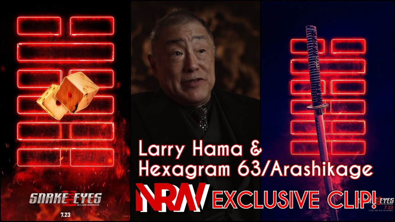 Snake Eyes' Larry Hama talks G.I. Joe: Hexagram 63 & Arashikage! A #NRW Exclusive Clip!