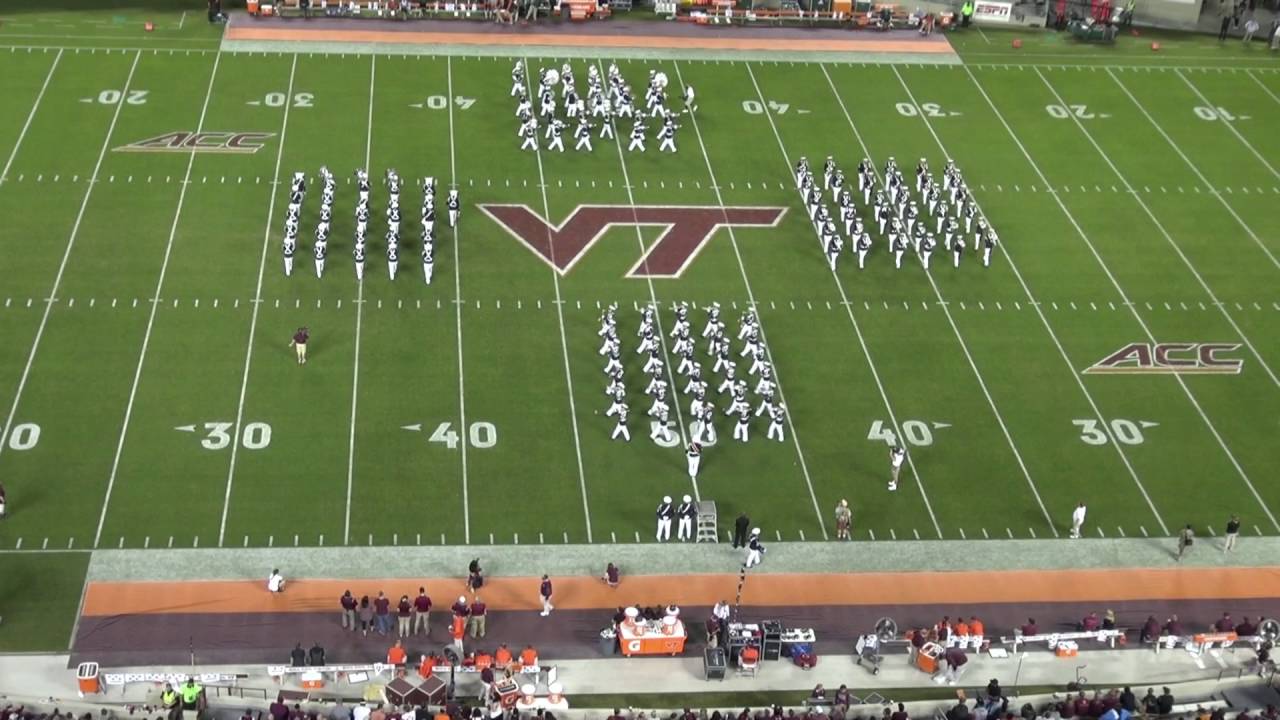 Highty Tighties Half Time Show VT v Miami 20 October 16