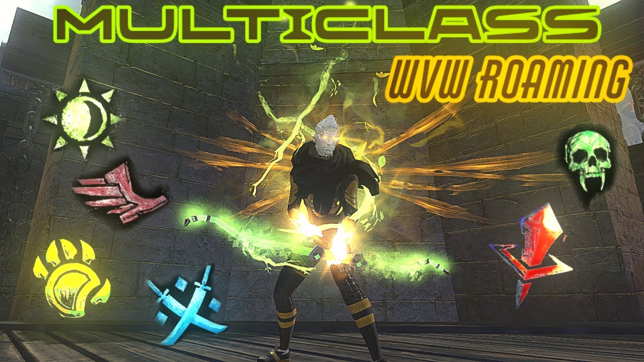 GW2 WvW Multiclass roaming #3