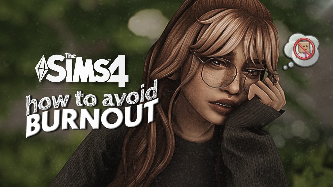 why sims BURNOUT happens & how i AVOID it 🦋