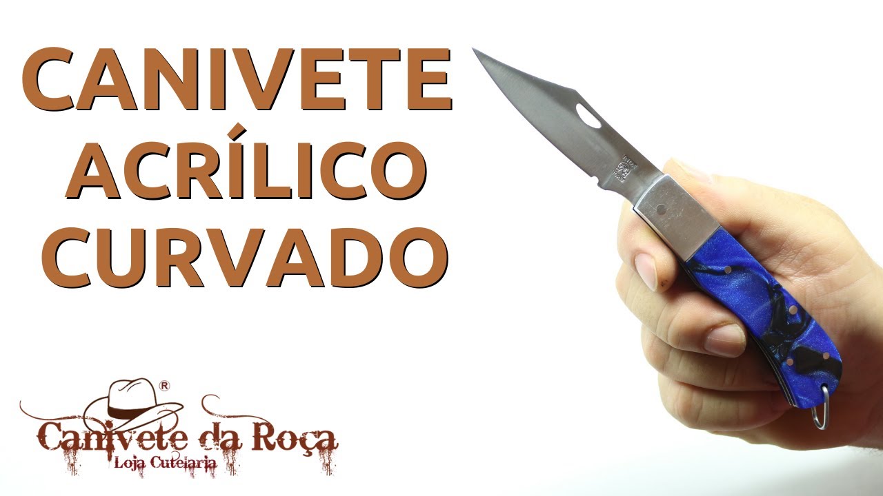 CANIVETE ACRÍLICO CURVADO
