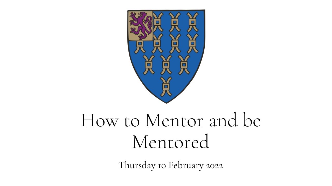 How to Mentor & be Mentored Event
