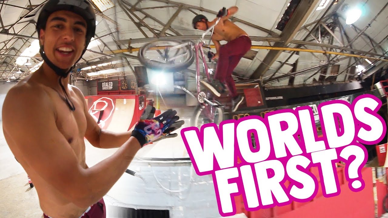IS THIS A WORLDS FIRST BMX TRICK?! | Crazy BMX Session with UK Champion