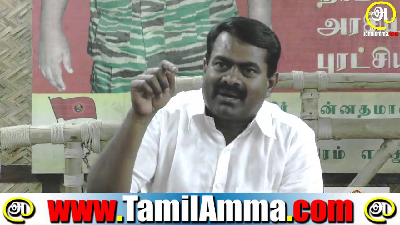 Seeman (naam tamilar) about Brahmins and other tamil castes