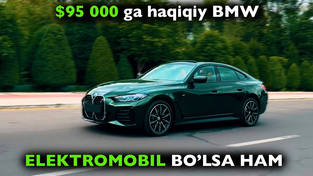 BMW i4 - elektromobil haqiqiy BMW bo’la oladimi?