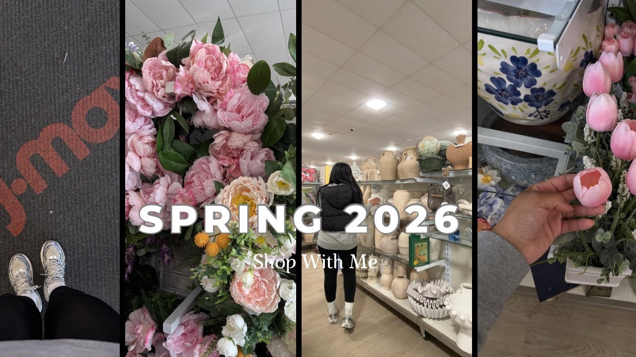 Spring 2026 Shop With Me | HomeGoods, HomeSense, TJ Maxx & Kirkland’s NEW Home Decor Finds