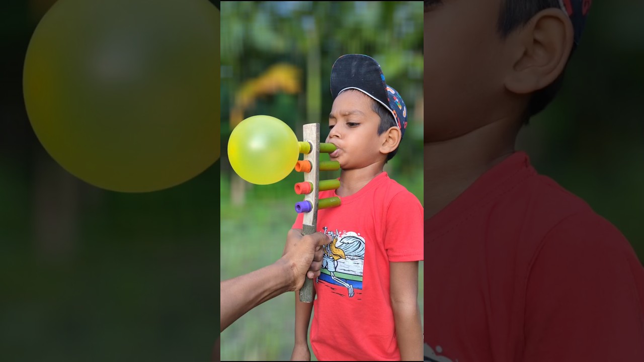 Creative Bamboo DIY | Handmade Eco-friendly Balloon Project | Innovative Village Idea