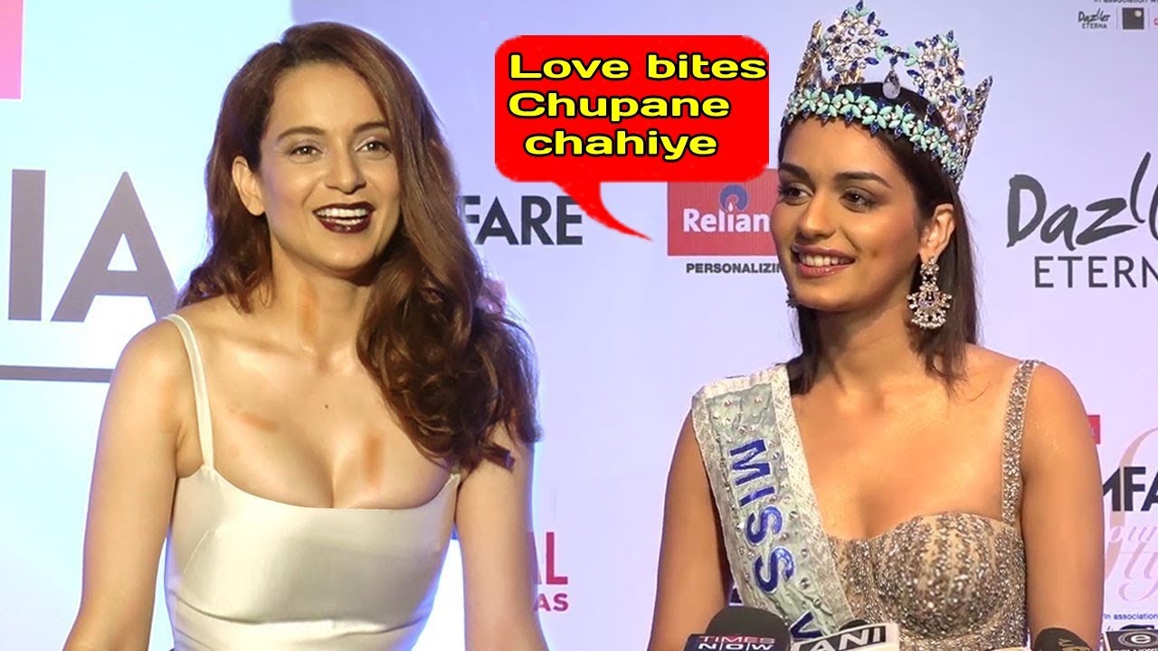 Kangana Ranaut's BEST Reply To Manushi Chillar For Winning Miss World 2017|Manushi Replies KANGANA