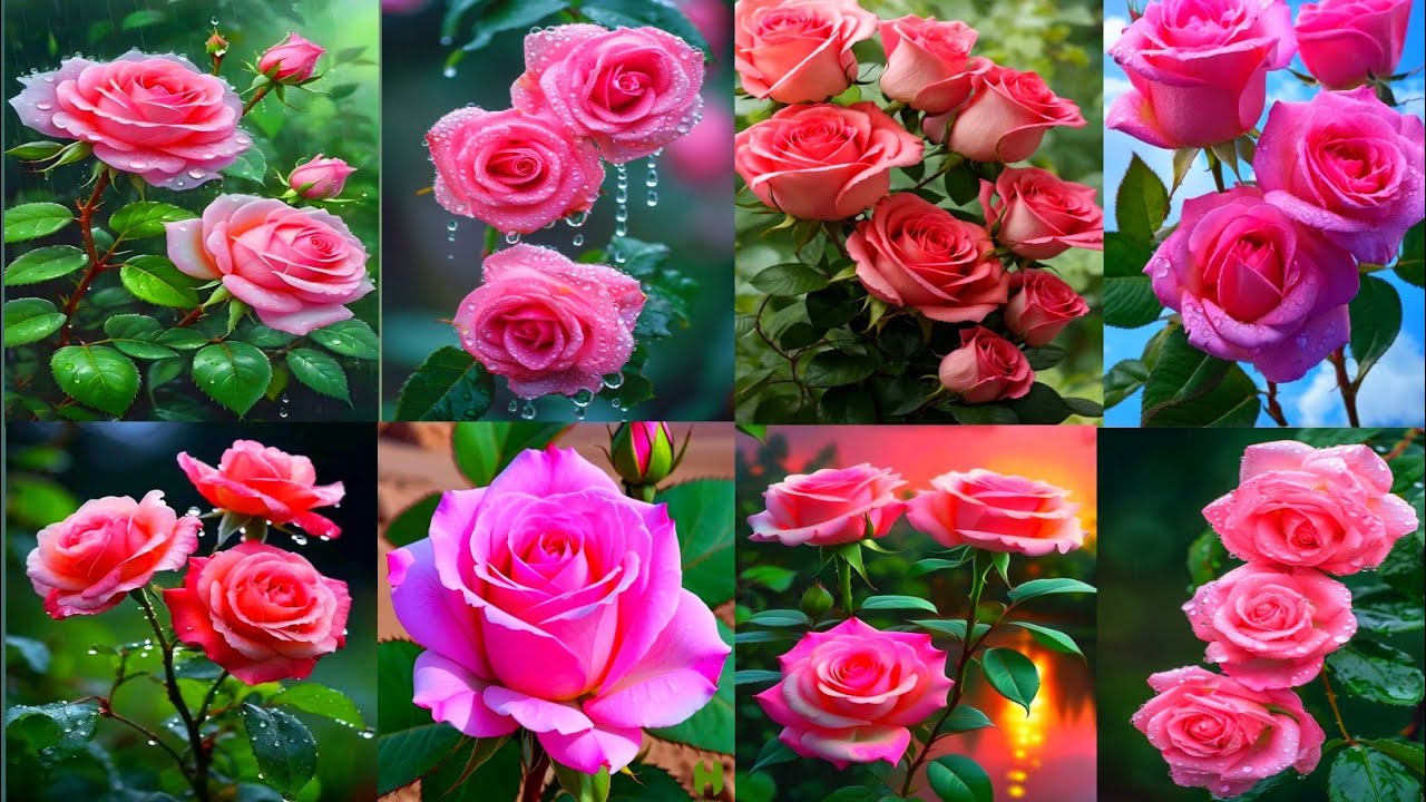 Pink Rose Picture🌹Flower Dp🌹Rose Status🌹Picture😍💞