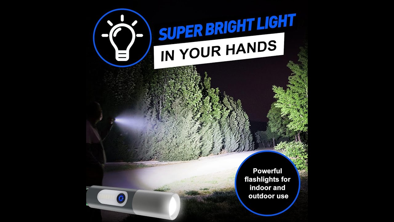 Digital Thunder XST-836, Rechargeable Waterproof Torch FlashLight