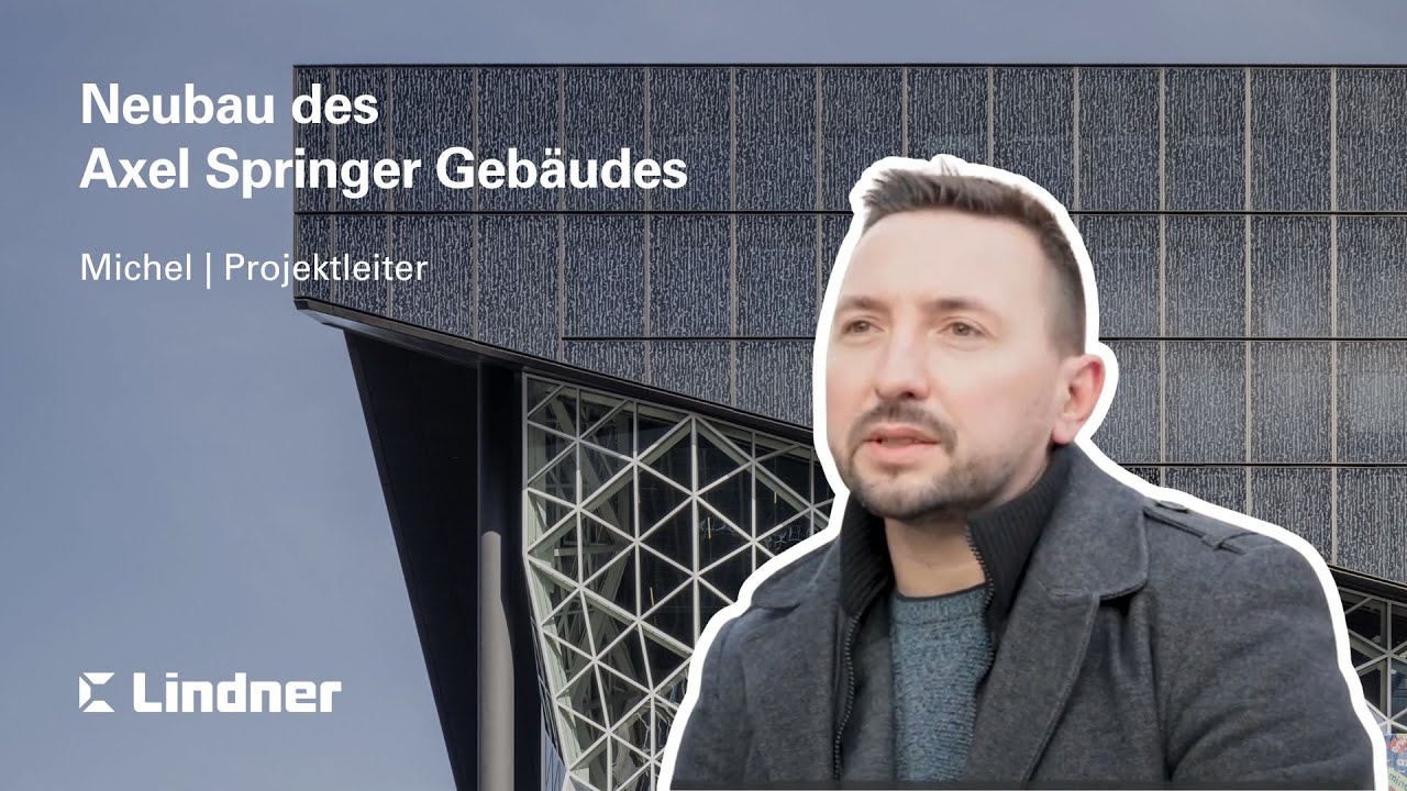 Im Axel Springer Neubau in Berlin steckt ganz sch&ouml;n viel Lindner drin!