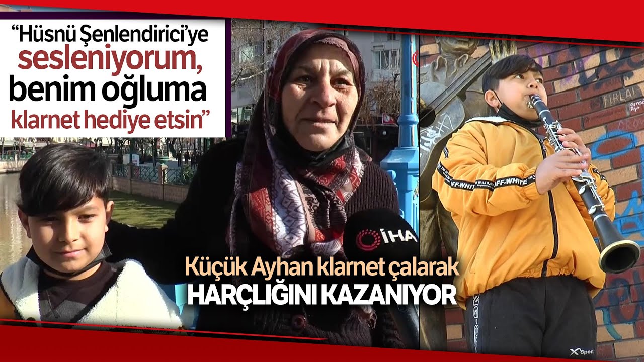 Pandemide Klarnet Çalmayı Öğrendi, Şimdi Hobisiyle Harçlığını Kazanıyor