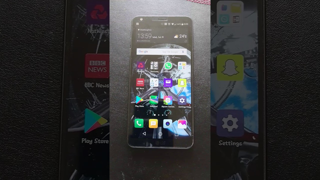 How to screen capture on a LG G6
