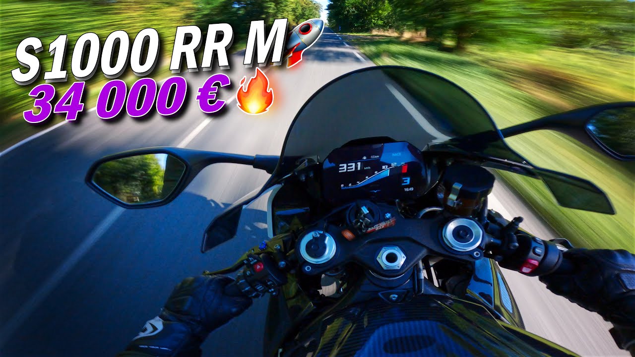 Test BMW S1000 RR Pack M à 34 000€ 🤯