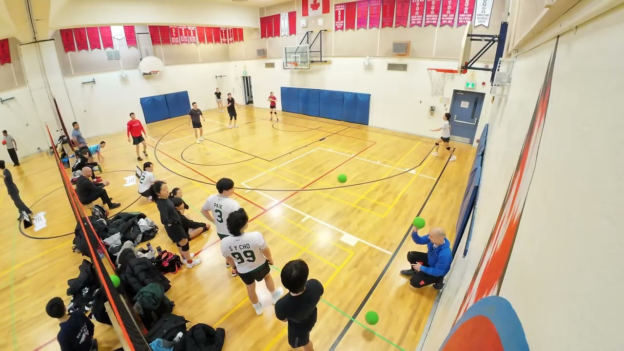 Dodgeball Toronto Monday Recreational Strike Hard Vs Benji's Playas Winter Season 2026 Week 3
