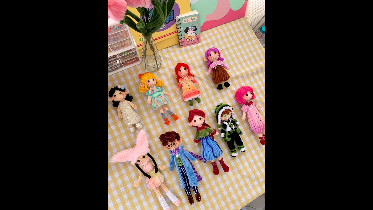 Personalized Pipe Cleaner Doll - Create a MINI ME!