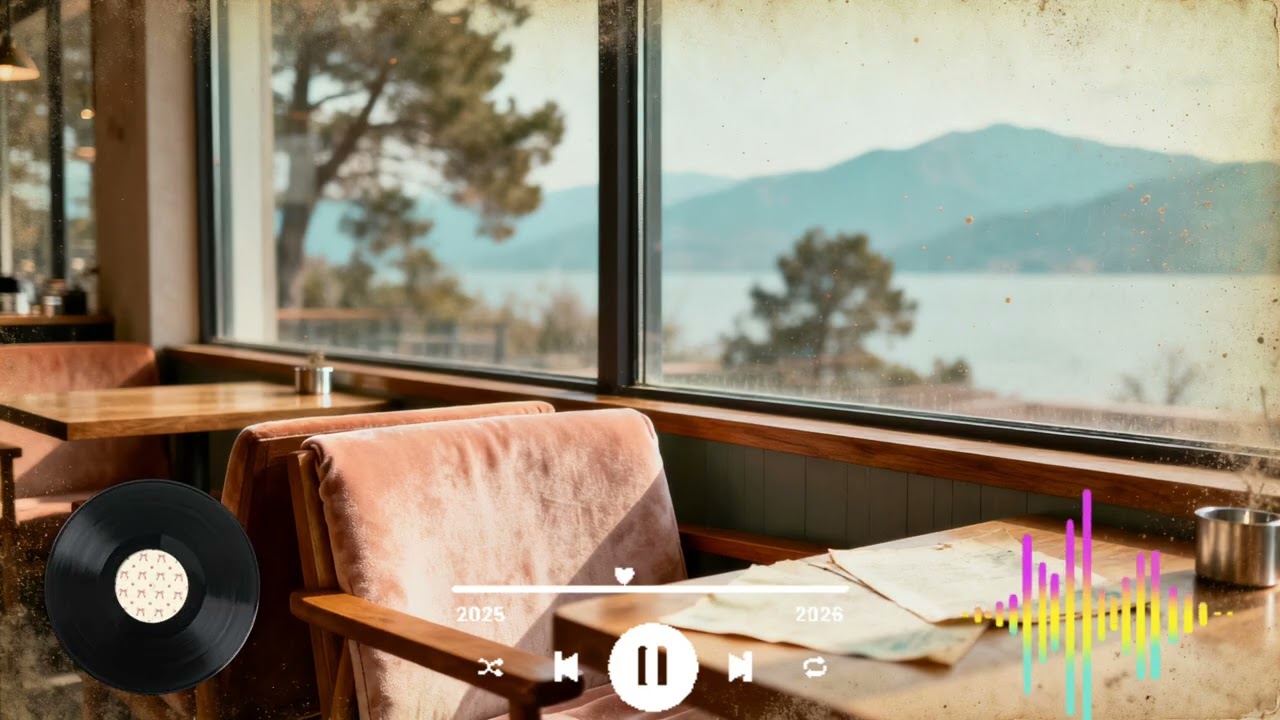 Lakeside Cafe 🛶 Peaceful Lofi Music for Quiet Days 🎶 Relax/Chill