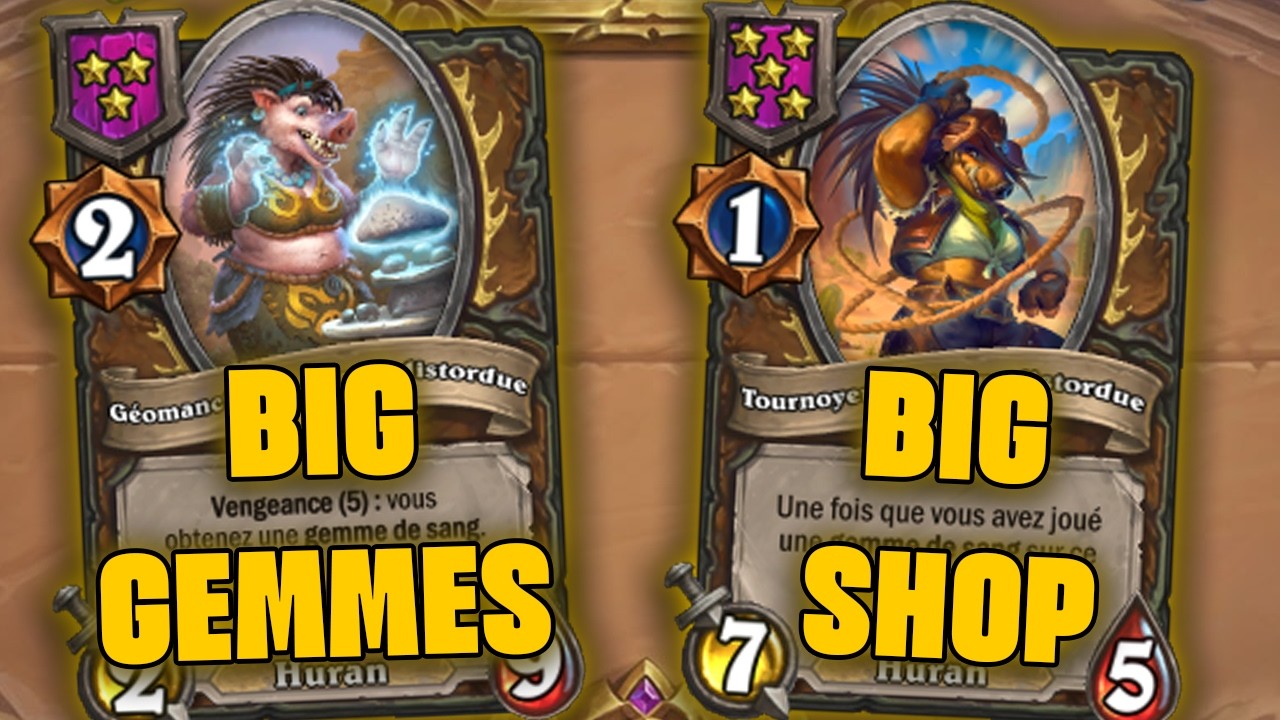 1000/1000 DANS LE SHOP FACILE AVEC HURAN | Hearthstone Battlegrounds Top EU