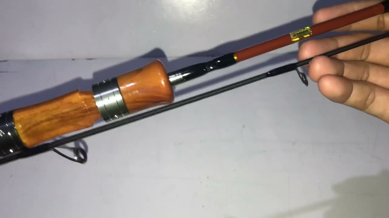 Review singkat joran Swan Hampala 2-4lb solid carbon 150cm harga cuma 100 ribuan murah banget !!!
