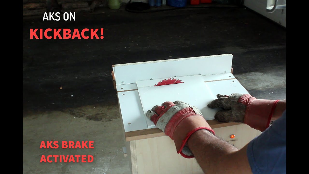 Anti-Kickback System (AKS) for Tablesaws