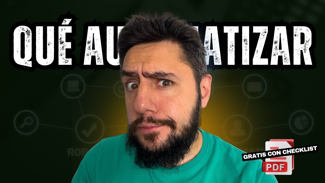 QUE AUTOMATIZAR en tu EMPRESA -  Checklist PDF GRATIS + SORTEO!