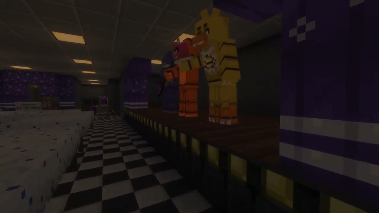 FNAF [______] Minecraft recreation (Day 3)