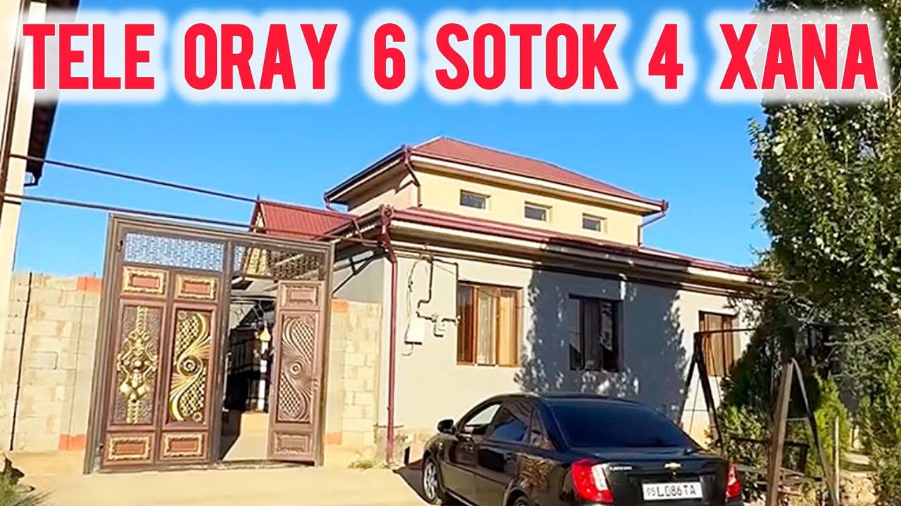 Qattig’a sapali Tele oray Teleminar ko’shesi 6 sotok 4 xana 50.000$ kelisimli 99-942-86-74