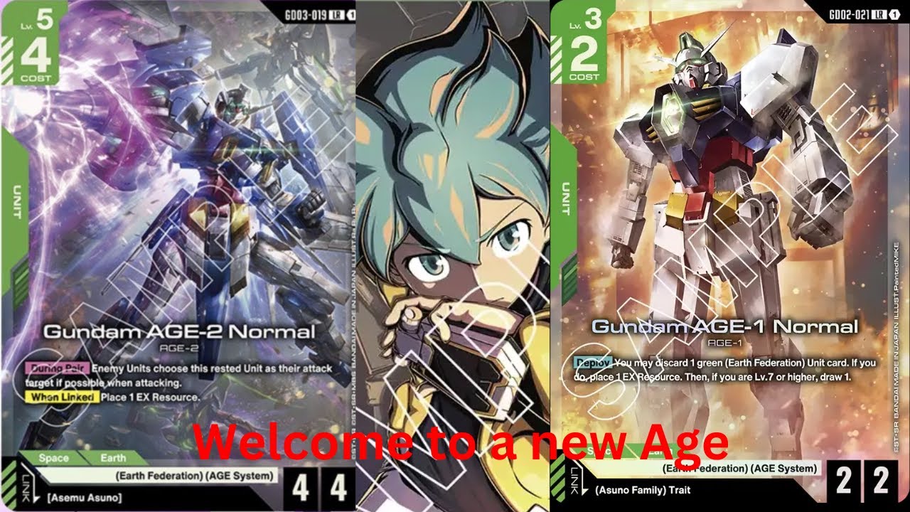 The Best Budget deck  in GUNDAMTCG? Gundam tcg set 3 Mono green age
