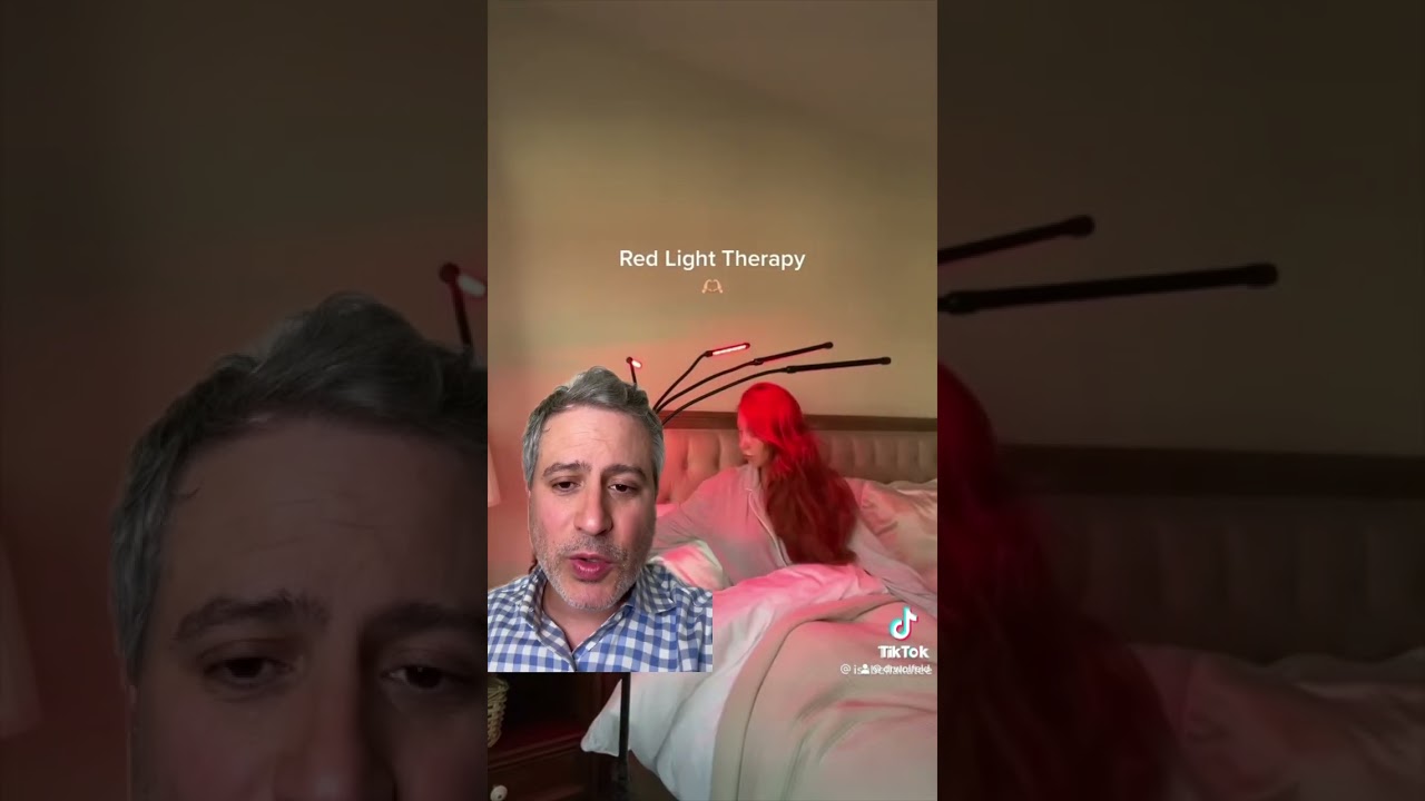 Hair expert Dr. Wolfeld shares thoughts on red light therapy￼ treatment for hair health & regrowth!