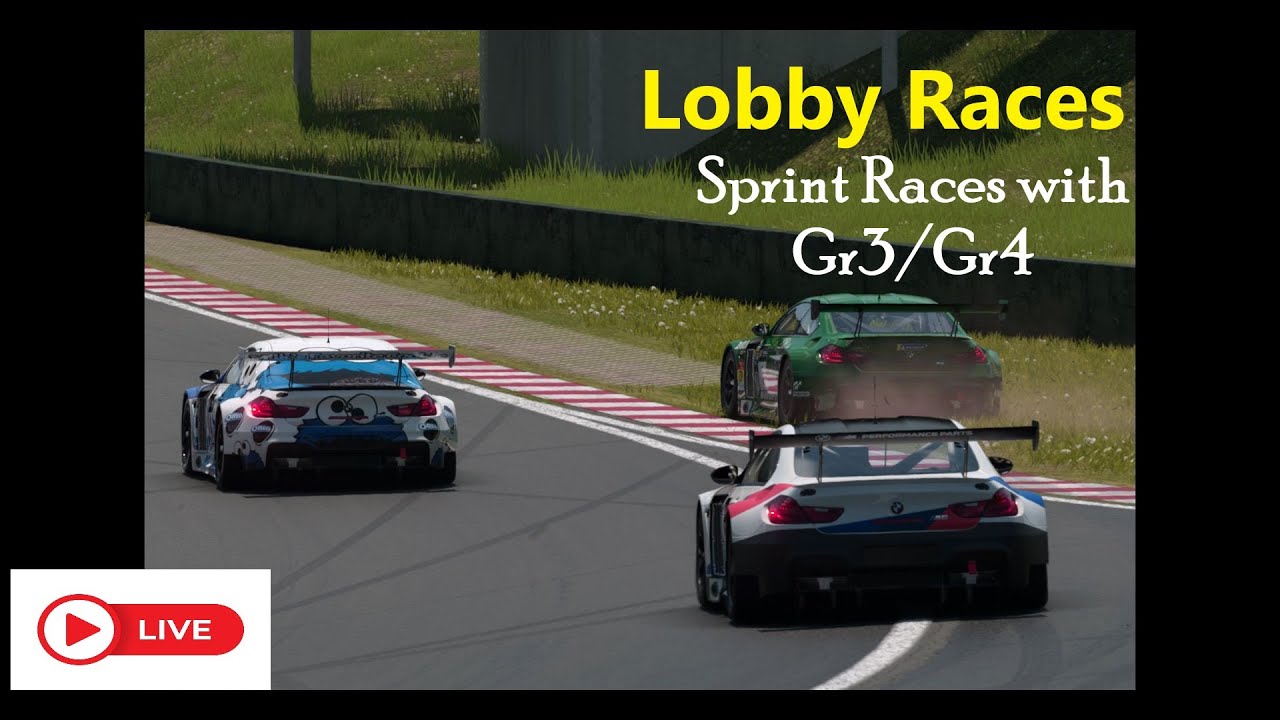 Gran Turismo 7 - Lobby Sprint Races with Gr3/Gr4 #gt7 #granturismo7 #t248 #greek #dailyraces