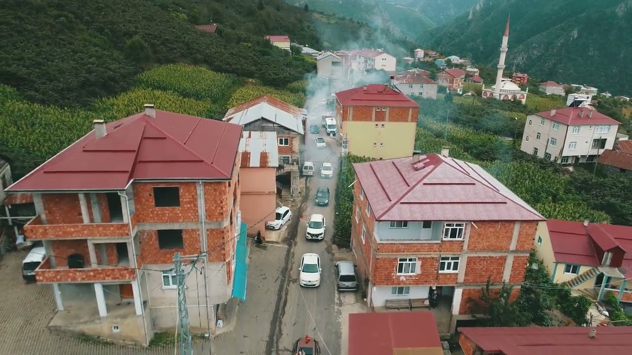 KÖY DÜĞÜNÜ (İLYAS VE KADER) -DRONE ÇEKİMİ