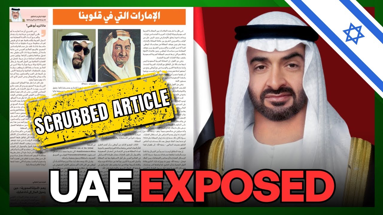 Saudi Arabia-UAE Tensions EXPLODE After Censored Article