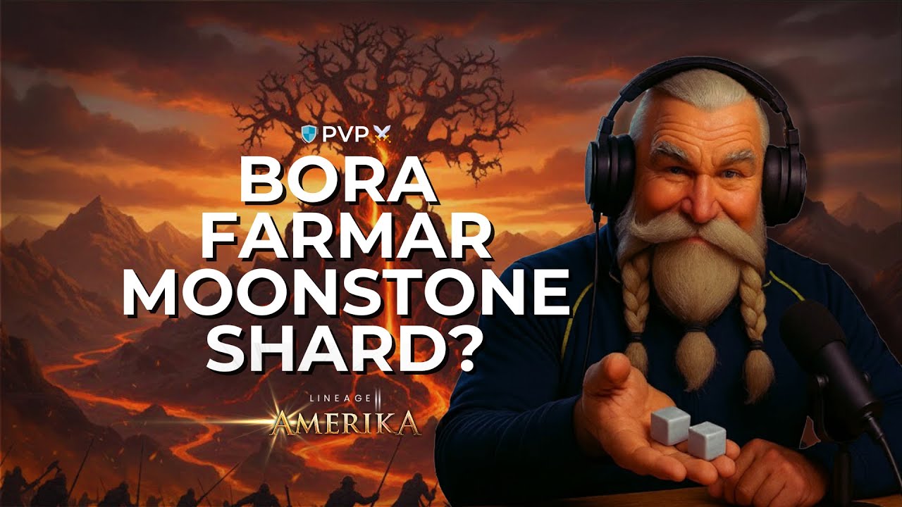 ⚔️ PVP - BORA FARMAR MOONSTONE SHARD - L2 AMERIKA! 🤯 🔥🛡️ #Lineage2 #PVP#L2Amerika