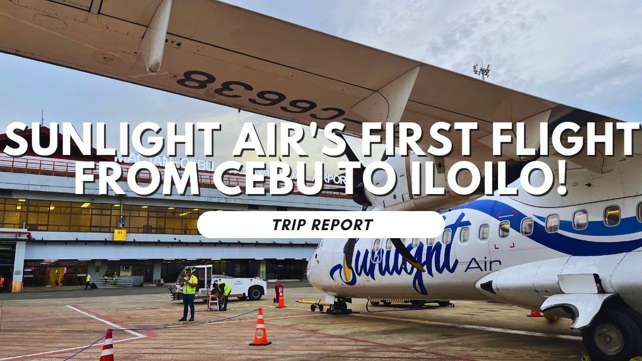 Cebu to Iloilo with Sunlight Air 2R 869 | Trip Report