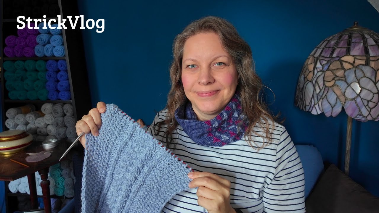 Mützen, Mützen, Mützen ... Sitzkissen und Schals! • Spenden stricken • StrickVlog