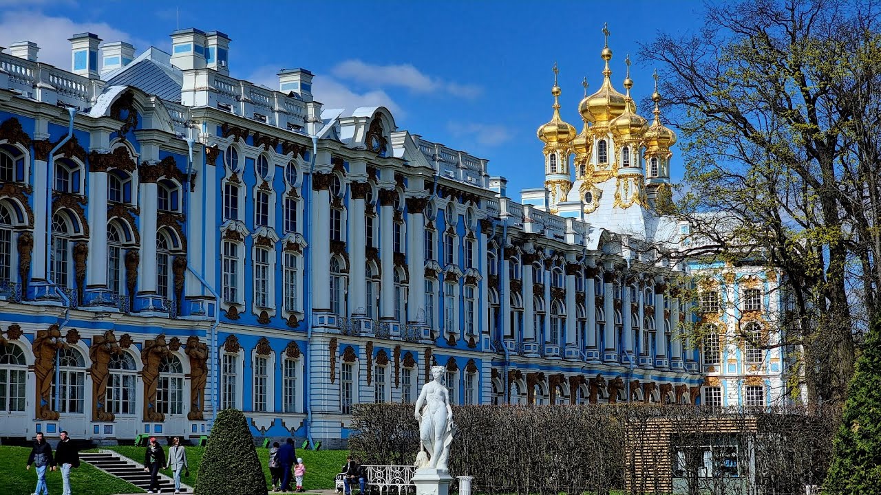 Царское Село, Екатерининский дворец, Екатерининский парк, Александринский парк, 9 мая 2025