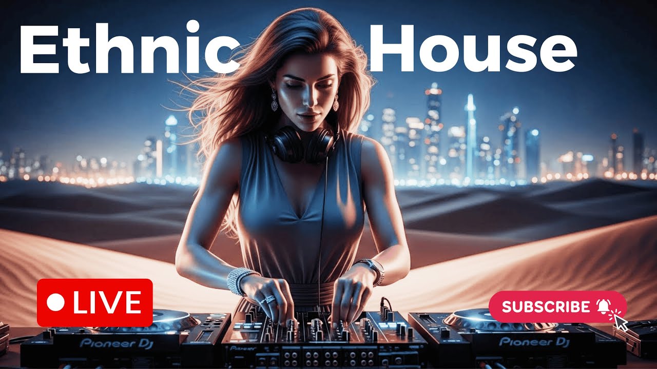 Arabic Deep House Live Mix | Instrumental EDM for Night Drive