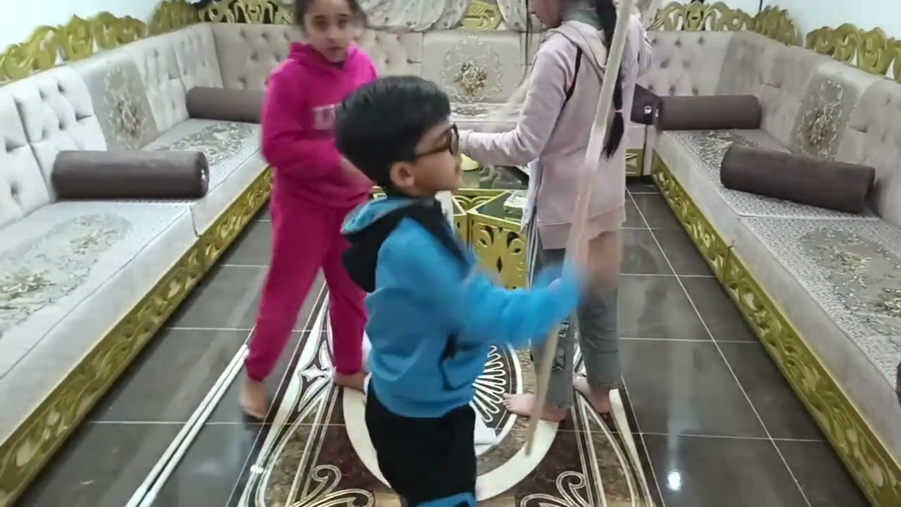 استقبال رمضان المبارك#لايك_اشتراك يوميات ألين و تالين ومحمود 