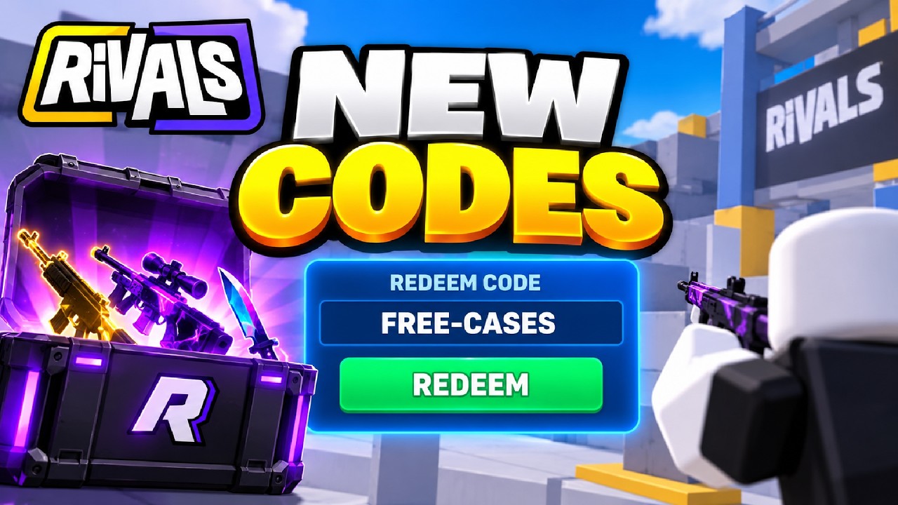 NEW RIVALS CODES SEPTEMBER 2026 😱 FREE SKIN CASES, KEYS & GIFTS!