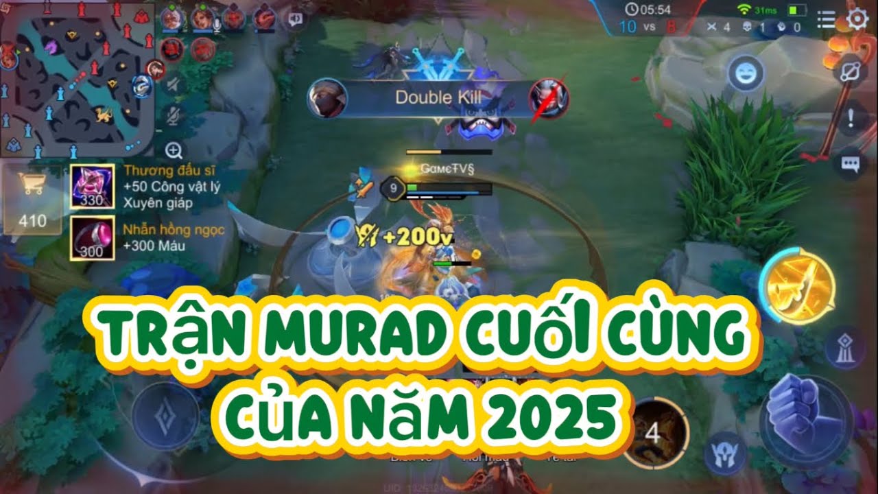 TRẬN MURAD CUỐI CÙNG CỦA NĂM 2025 | LIÊN QUÂN MOBILE