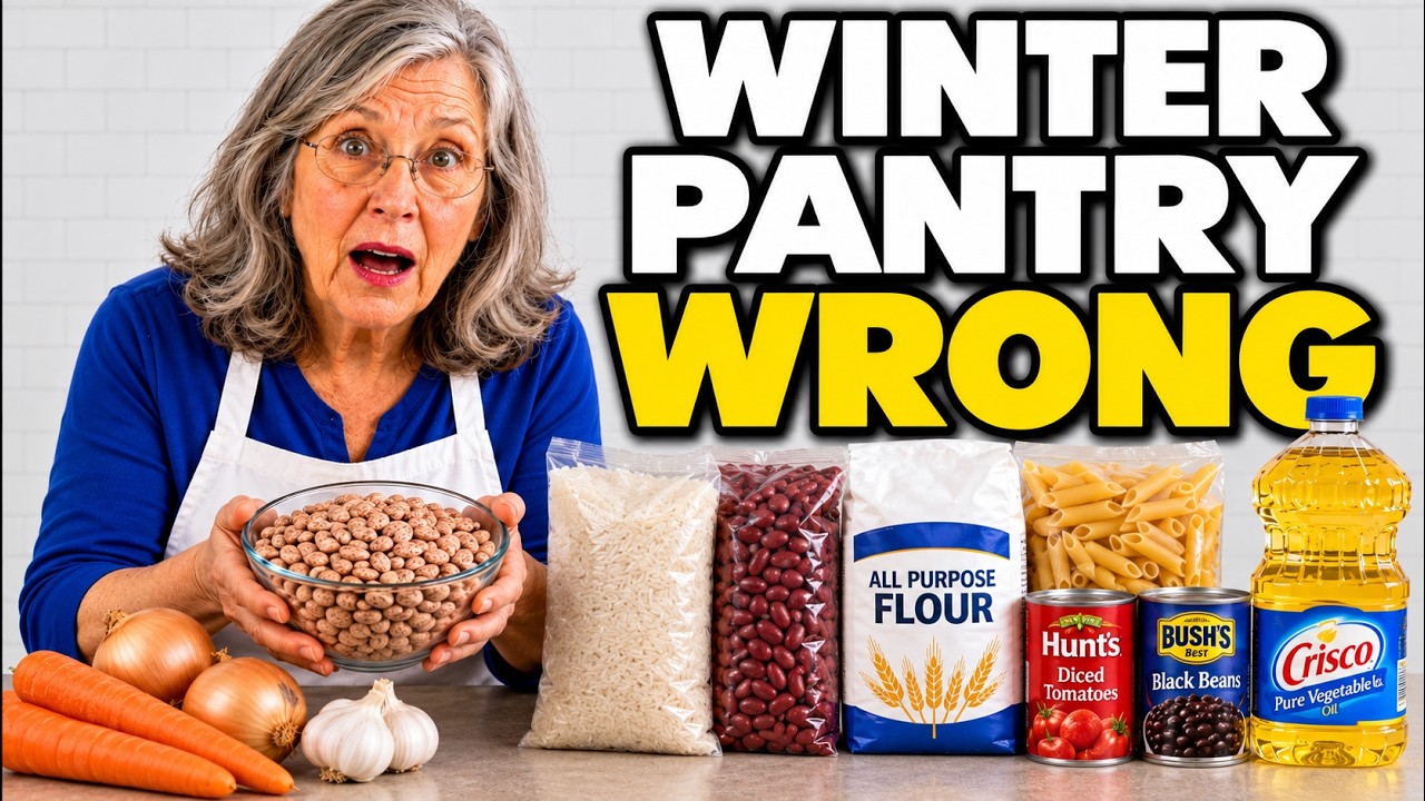 Most People Build a Winter Pantry WRONG