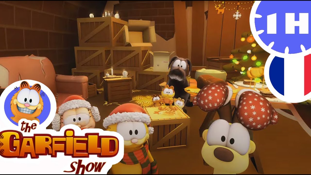 😺 Garfield et l'esprit de Noël 😺 - Nouvelle Compilation d'épisodes HD complets Garfield & Cie