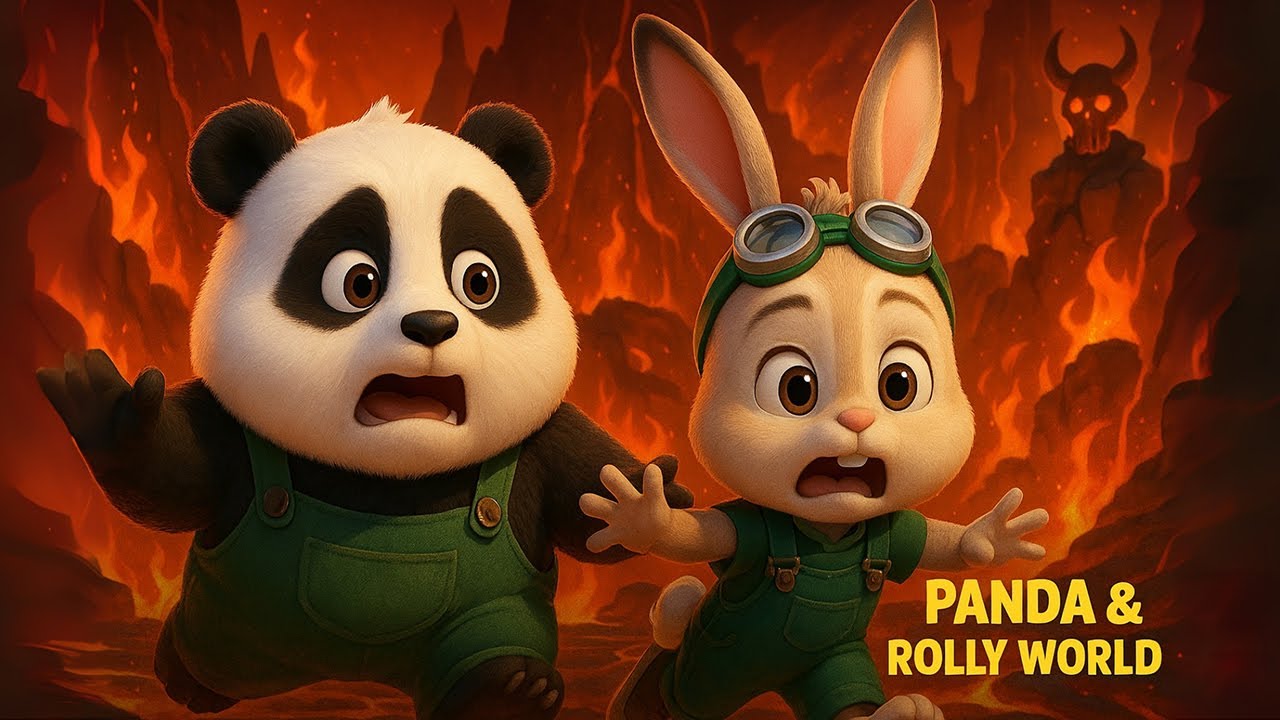 PANDA & ROLLY WORLD #13 | Lost in the Underworld | We Bare Bears | Cartoon Network