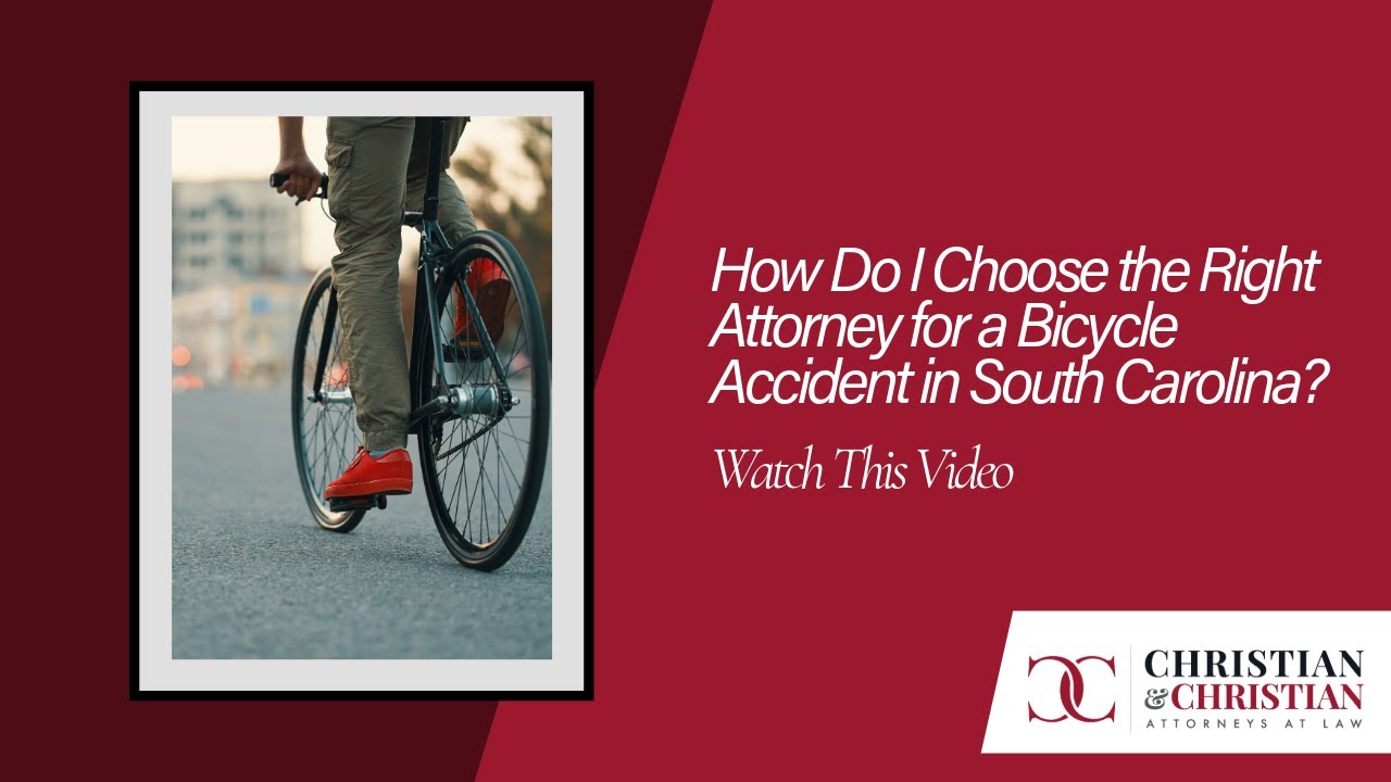 How Do I Choose the Right Attorney for a Bicycle Accident in South Carolina? | Watch This Video