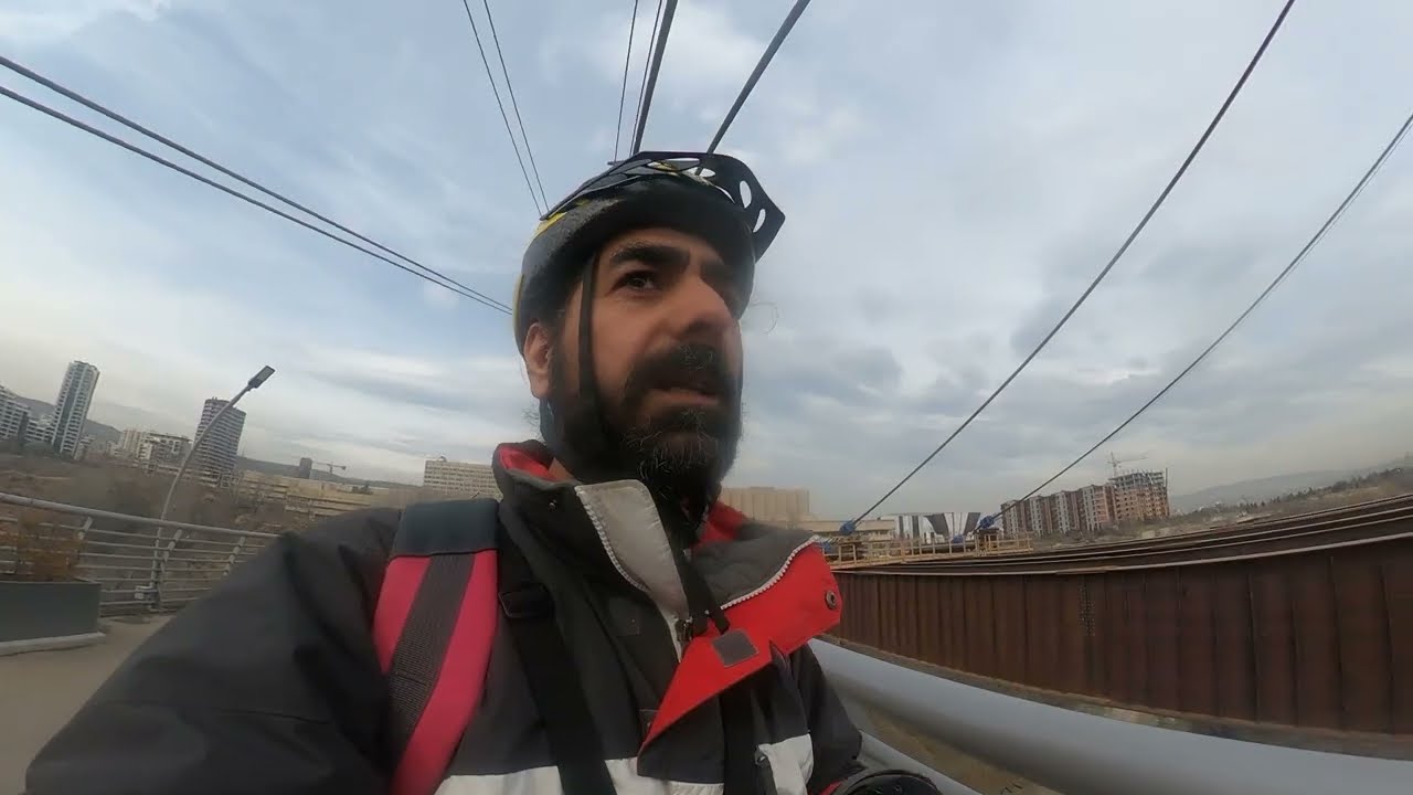 14.02.24 - E-Bike in Tbilisi | ep.04 | მაღლივის მშენებარე ხიდი, ბაგები, ვაკე