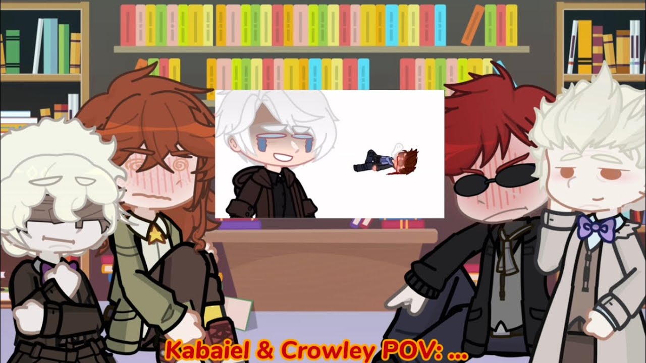 Good omens and reverse omens react to each other  || my au for both? || ineffable husbands